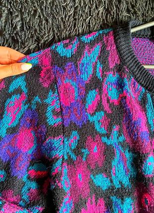 Вінтажна шерстяна кофта 2