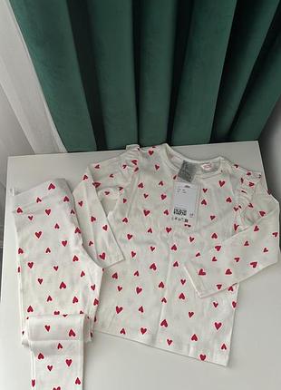 Дитяча піжама костюм комплект h&m