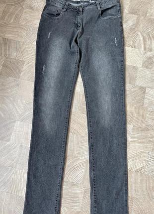 Джинсы новые темно серые 176 нижняя