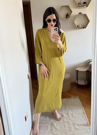 Дуже стильне плаття з льоном