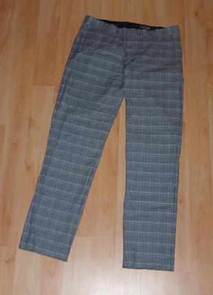 Штаны/брюки h&m premium pant hugo klein golf tour original l-xl w34-36 клетчатые ea7