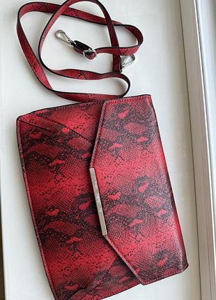 Сумка клатч - змія