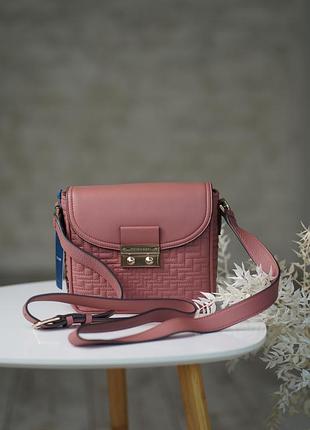 Сумка кроссбоди кожаная cole haan lock group crossbody leather chr11824 оригинал
