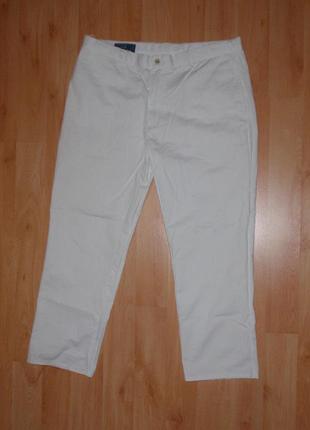 Штаны/чиносы polo ralph lauren chino white off preppy pant boss ck original xl-xxl (w38-40) брюки