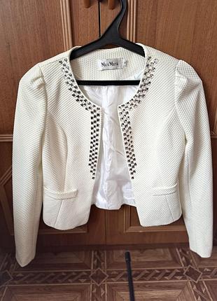 Піджак білого кольору