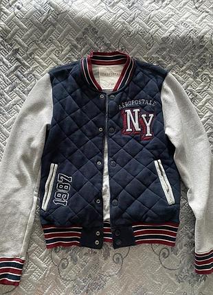 Куртка бейсбольная aeropostale ny 44-46р