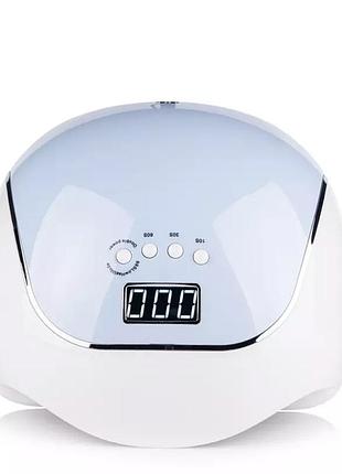 Лампа led/uv sun bq-v5 macaroon blue, 120 вт