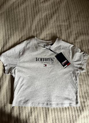 Кроп-топ, футболка tommy jeans