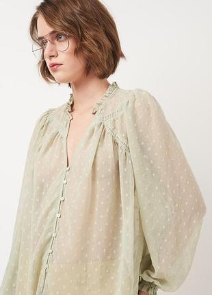 Легкая блуза zara