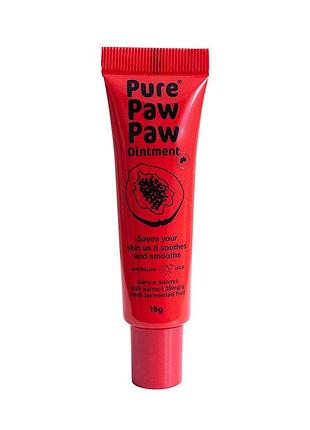Бальзам для губ відновлювальний original pure paw paw, 15 гр