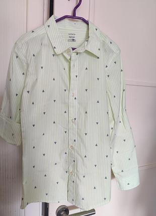 Рубашка для мальчика  10-13 лет