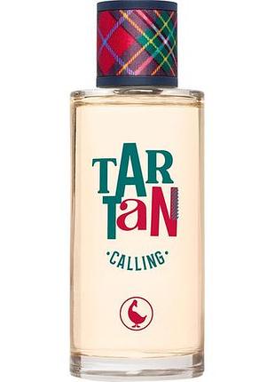Туалетная вода для мужчин tartan calling el ganso, 125 мл