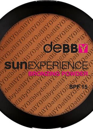 Компактная пудра для лица sun experience №3 debby, 10г