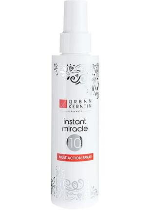 Спрей багатофункційний для волосся instant miracle 10 urban keratin, 150 мл