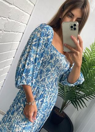 Невероятное платье в цветы