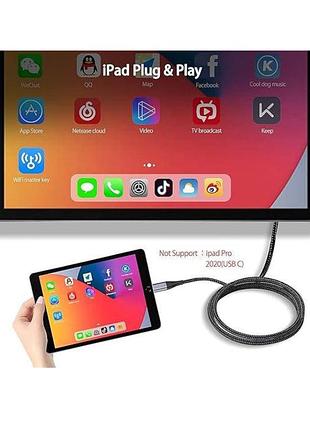 Hdmi-кабель для iphone лайтинг 2,0 м, hdmi-кабель-конвертер