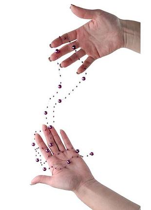 Нитка декоративна кружечки 6 метрів 24-689vt