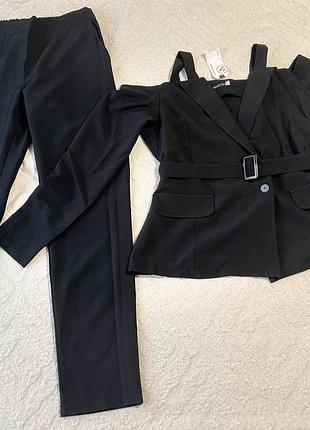 Брючний жіночий костюм двійка розмір 50