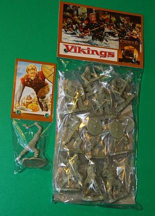 Вікінги викинги набір 10шт + ейнар conte 60мм
