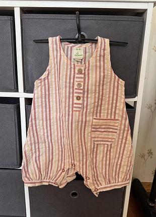 Комбінезон/боді/ромпер, 100% бавовна 62 розмір