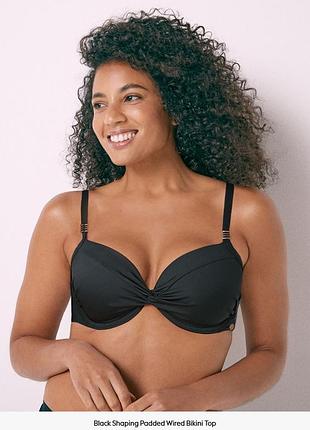 Верх от купальника моделирующий бикни топ next р. 38 с