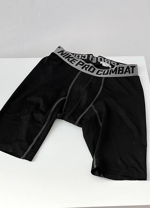 Компрессионные шорты nike pro combat compression shorts