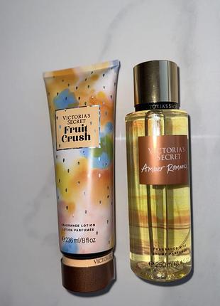 Шлейфовий набір victoria's secret спрей  +лосьйон для тіла 🔥