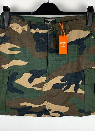 Superdry skirt спідниця з кишенями камуфляжна