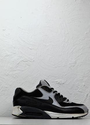 Чоловічі кросівки white nike girl sneakers boots for women essential "black/grey" , 45.5р