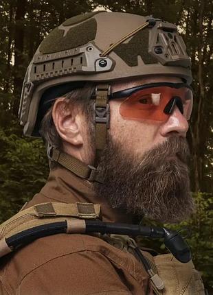 Очки баллистические swiss eye raptor new с 3-мя линзами и кейсом