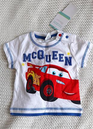 Нова дитяча футболка, бавовна, на 3-6 місяців