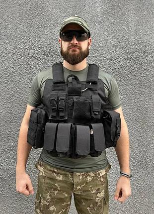 Військовий тактичний жилет mil-tec, тактичне армійське розвантаження, розвантажувальний жилет, система розвантаження ag14