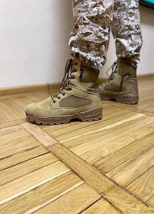 Ботинки короткие армейские осень зима m.f.h. размер 42, тактические военные берцы зсу койот на шнурках всу ag