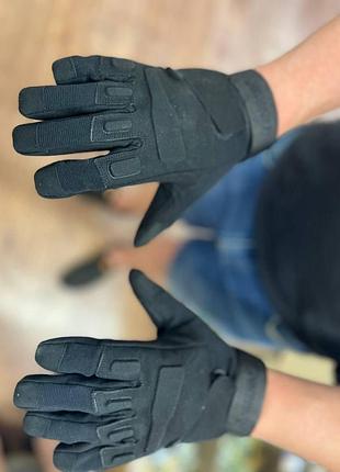 Рукавички тактичні xl захисні повнопалі, військові штурмові похідні армійські зі вставками для полювання ag1488