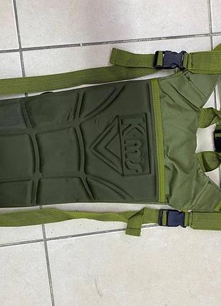 Тактический военный гидратор армейский олива 2,5л, питьевая система camelbak, рюкзак мешок для воды ag