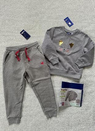 Костюм для дівчинки lupilu