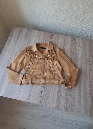 Косуха кэмэл от zara