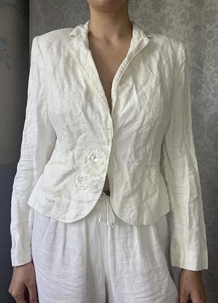 Жакет з льону