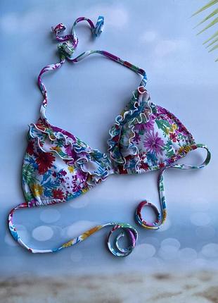 Верх від купальника шторка рюши