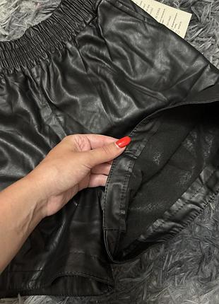 Шкіряні шорти 😍 5