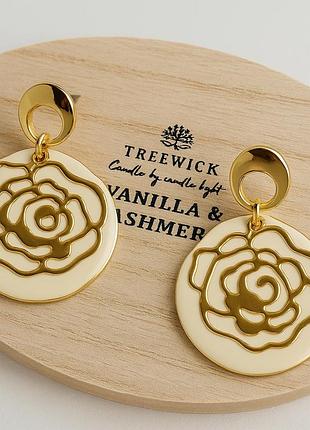 Сережки “золота троянда” 🌹✨