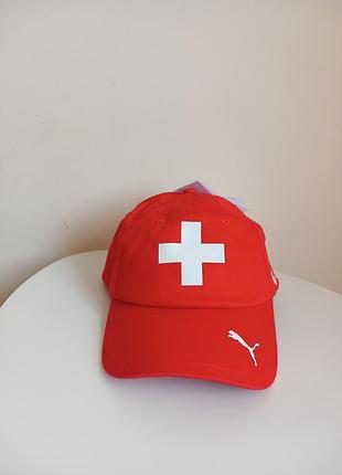 Червона бейсболка  puma,, кепка