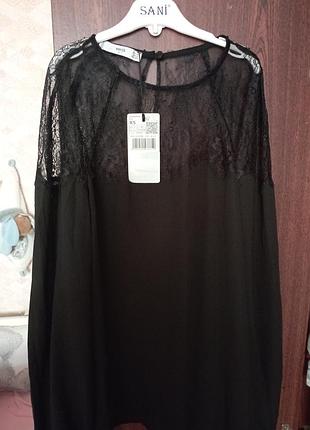 Блуза чорна жіноча