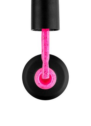 Цветная база для гель-лака gloss yogurt base «dragon fruit» candy fuchsia, 15 мл — яркая фуксия