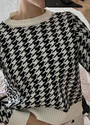 Кофточка у гусячку лабку