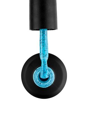 Цветная база для гель-лака gloss yogurt base «dragon fruit» ocean breeze, 15 мл - яркий голубой