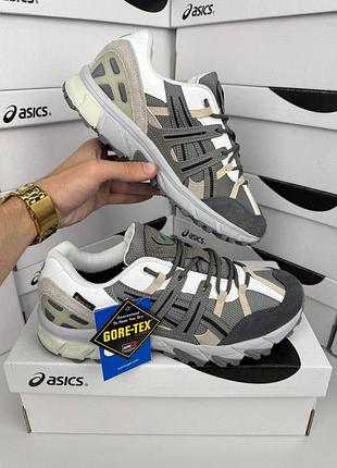 Мужские кроссовки asics gel-sonoma 15-5023x grey white 2