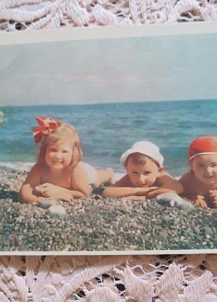 Открытка винтаж 1956 г актуально