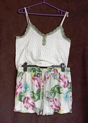 Домашний женский костюм. с шортами, l, eur 42-44