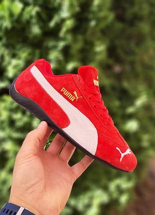 Кроссовки puma speedcat og красные